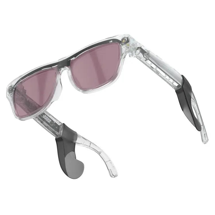 Lunette avec Caméra 8MP XK One Mac Transparentes - Lunettes Intelligentes IA Commande Vocale